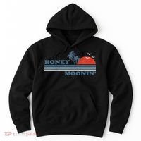 Honey Moonin Beach Honeymoon Vacation Women Couples Gift Hoodie thumb 0