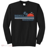 Honey Moonin Beach Honeymoon Vacation Women Couples Gift Sweatshirt thumb 0