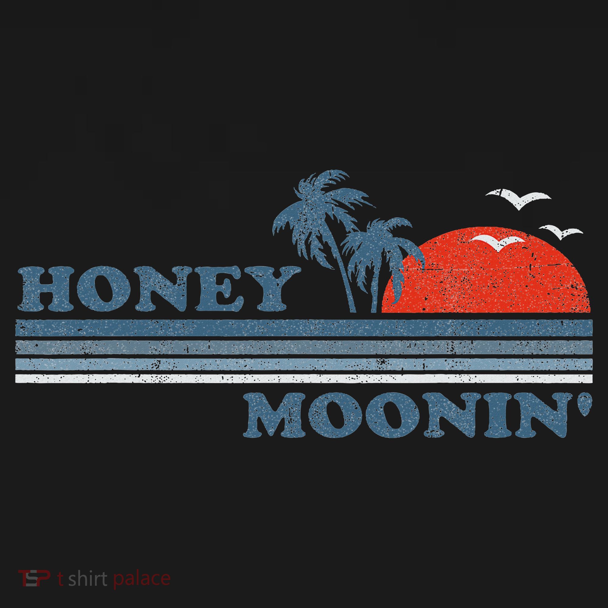 Honey Moonin Beach Honeymoon Vacation Women Couples Gift Sweatshirt