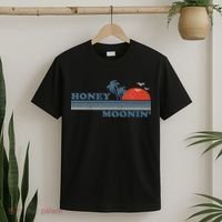 Honey Moonin Beach Honeymoon Vacation Women Couples Gift T-Shirt thumb 2