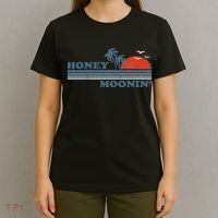 Honey Moonin Beach Honeymoon Vacation Women Couples Gift T-Shirt thumb 4