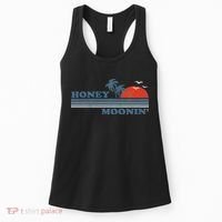 Honey Moonin Beach Honeymoon Vacation Women Couples Gift Women's Tank Top thumb 0