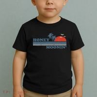 Honey Moonin Beach Honeymoon Vacation Women Couples Gift Toddler T-Shirt thumb 2