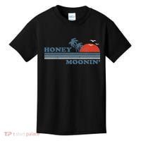 Honey Moonin Beach Honeymoon Vacation Women Couples Gift Kids T-Shirt thumb 0