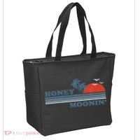 Honey Moonin Beach Honeymoon Vacation Women Couples Gift Tote Bag thumb 2
