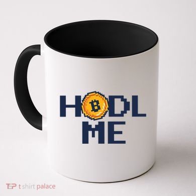 Hold Me Bitcoin Coffee Mug