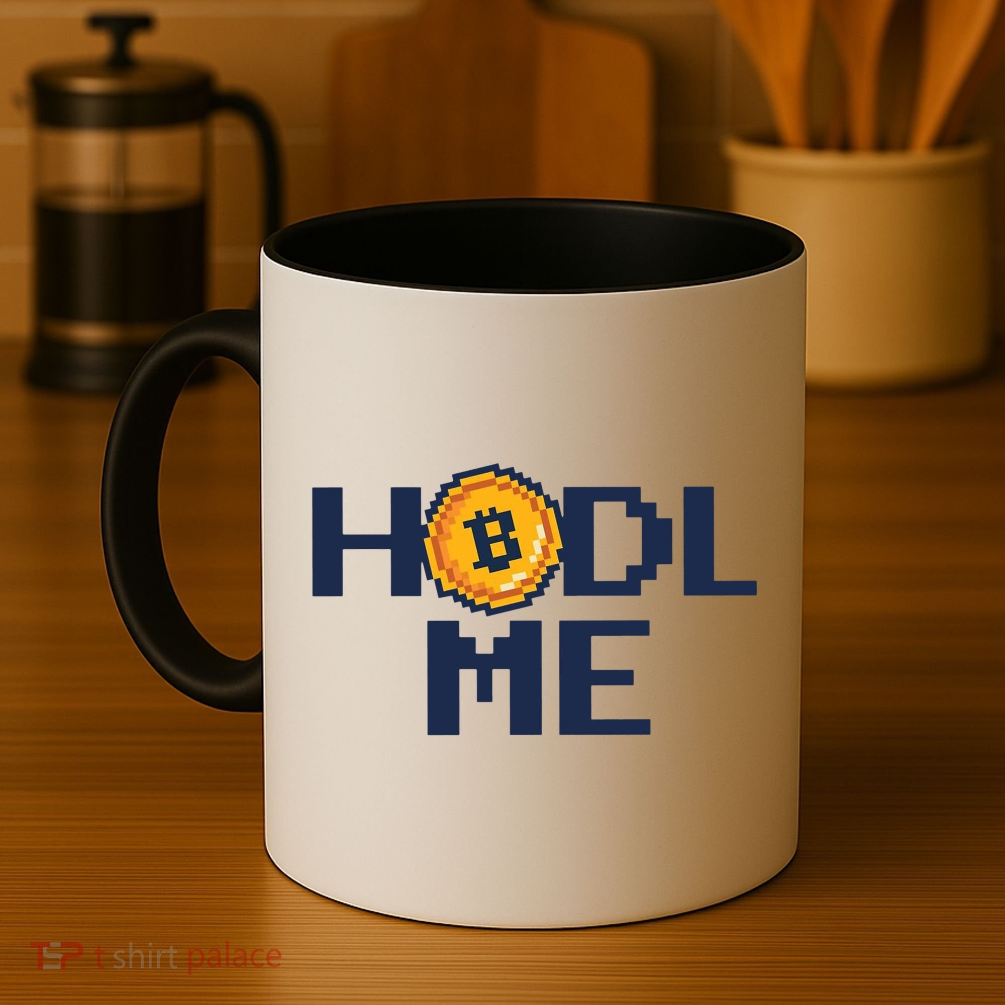 Hold Me Bitcoin Coffee Mug