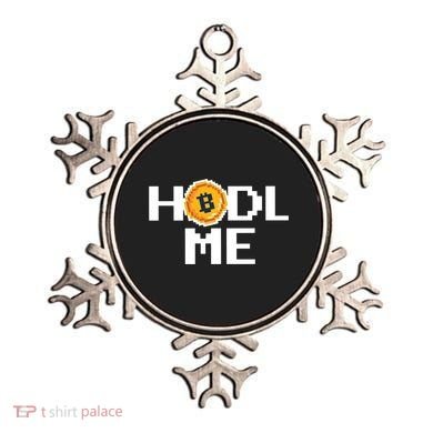 Hold Me Bitcoin Ornament