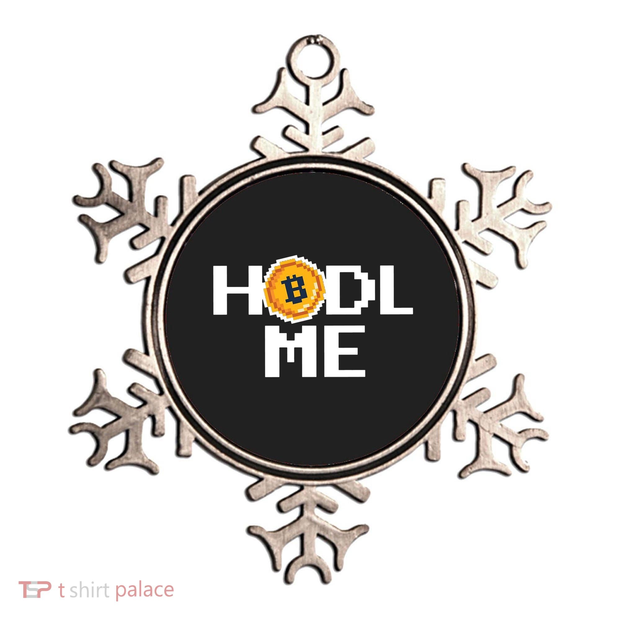 Hold Me Bitcoin Ornament