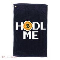 Hold Me Bitcoin Golf Towel thumb 0