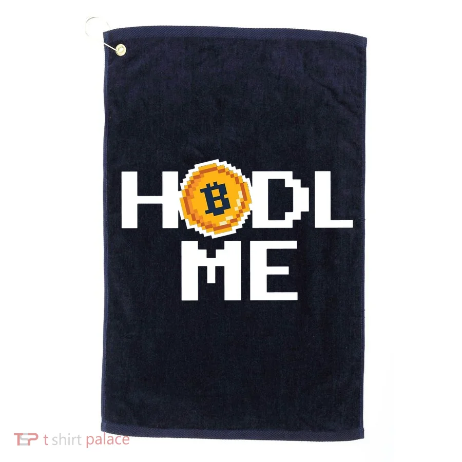 Hold Me Bitcoin Golf Towel
