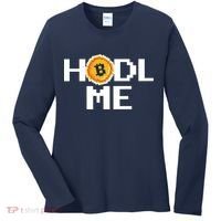 Hold Me Bitcoin Women's Long Sleeve Shirt thumb 0