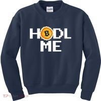 Hold Me Bitcoin Kids Sweatshirt thumb 0