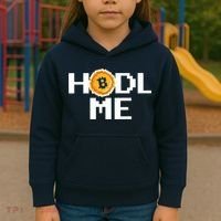 Hold Me Bitcoin Kids Hoodie thumb 3