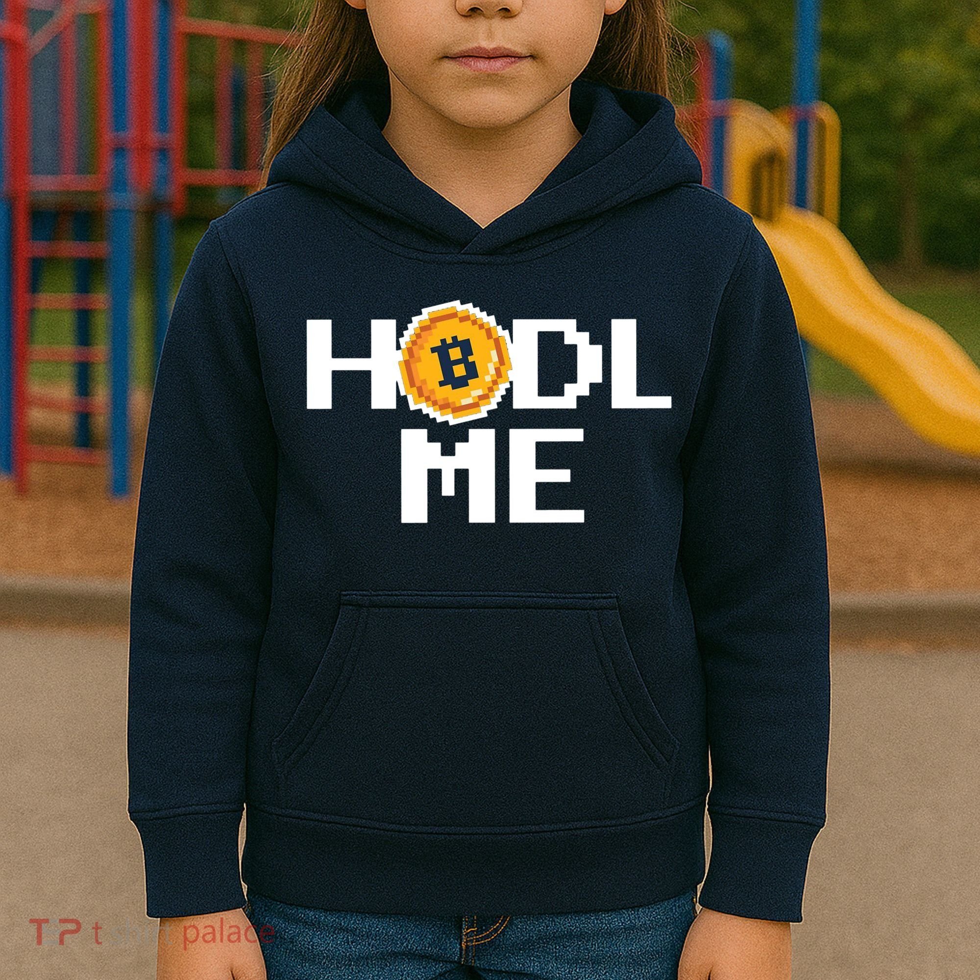 Hold Me Bitcoin Kids Hoodie