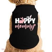 Happy Mommy Bunny Cute Holiday Doggie Tank thumb 0