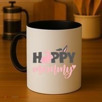 Happy Mommy Bunny Cute Holiday Coffee Mug thumb 4