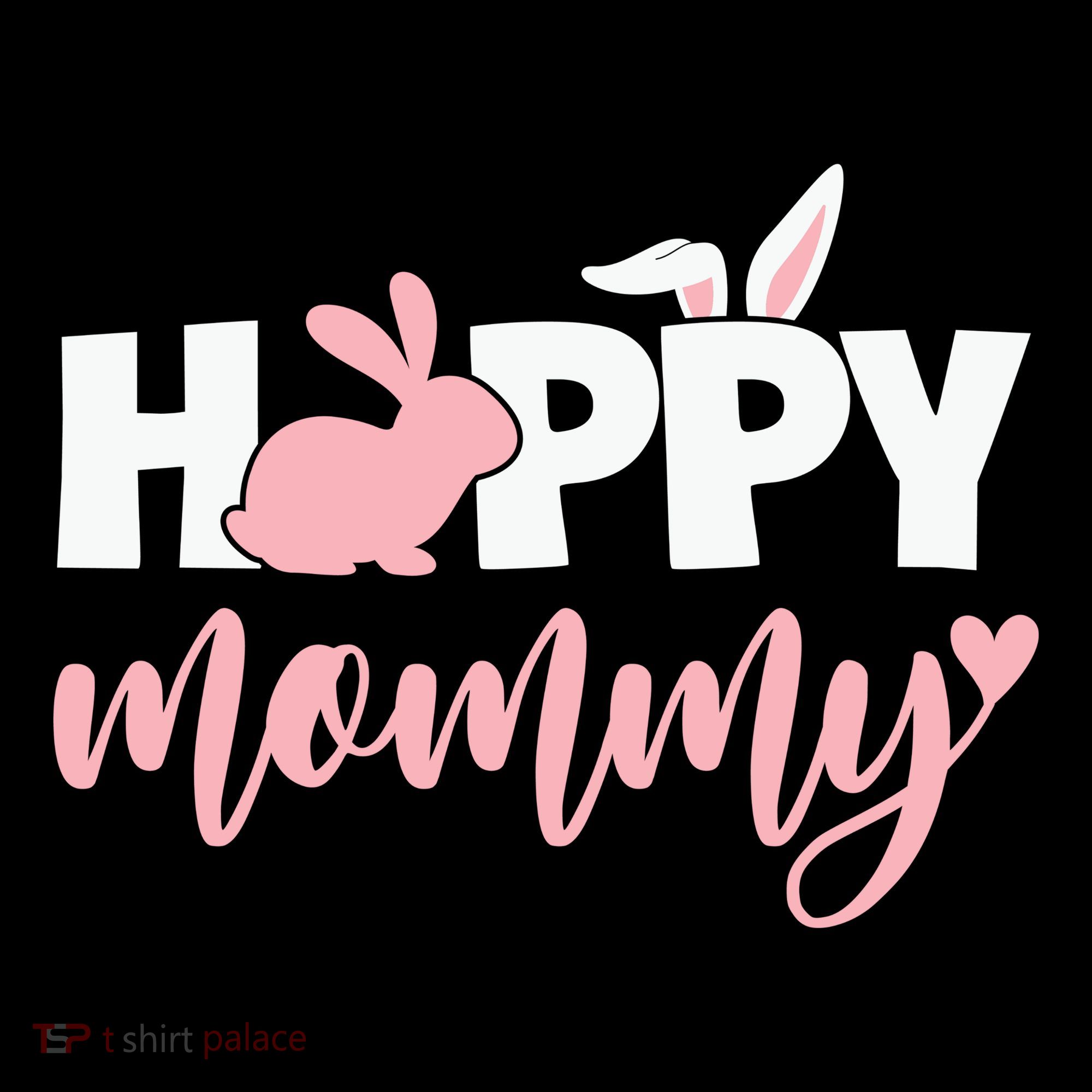 Happy Mommy Bunny Cute Holiday Women's Hoodie
