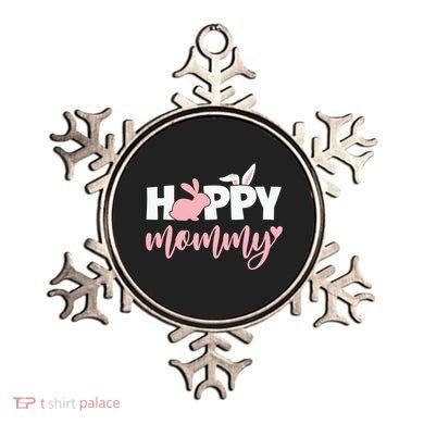 Happy Mommy Bunny Cute Holiday Ornament