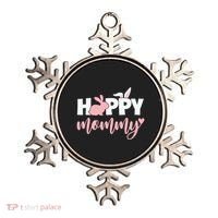 Happy Mommy Bunny Cute Holiday Ornament thumb 0