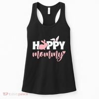 Happy Mommy Bunny Cute Holiday Women's Tank Top thumb 0