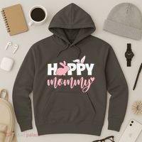 Happy Mommy Bunny Cute Holiday Hoodie thumb 3