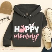 Happy Mommy Bunny Cute Holiday Hoodie thumb 4