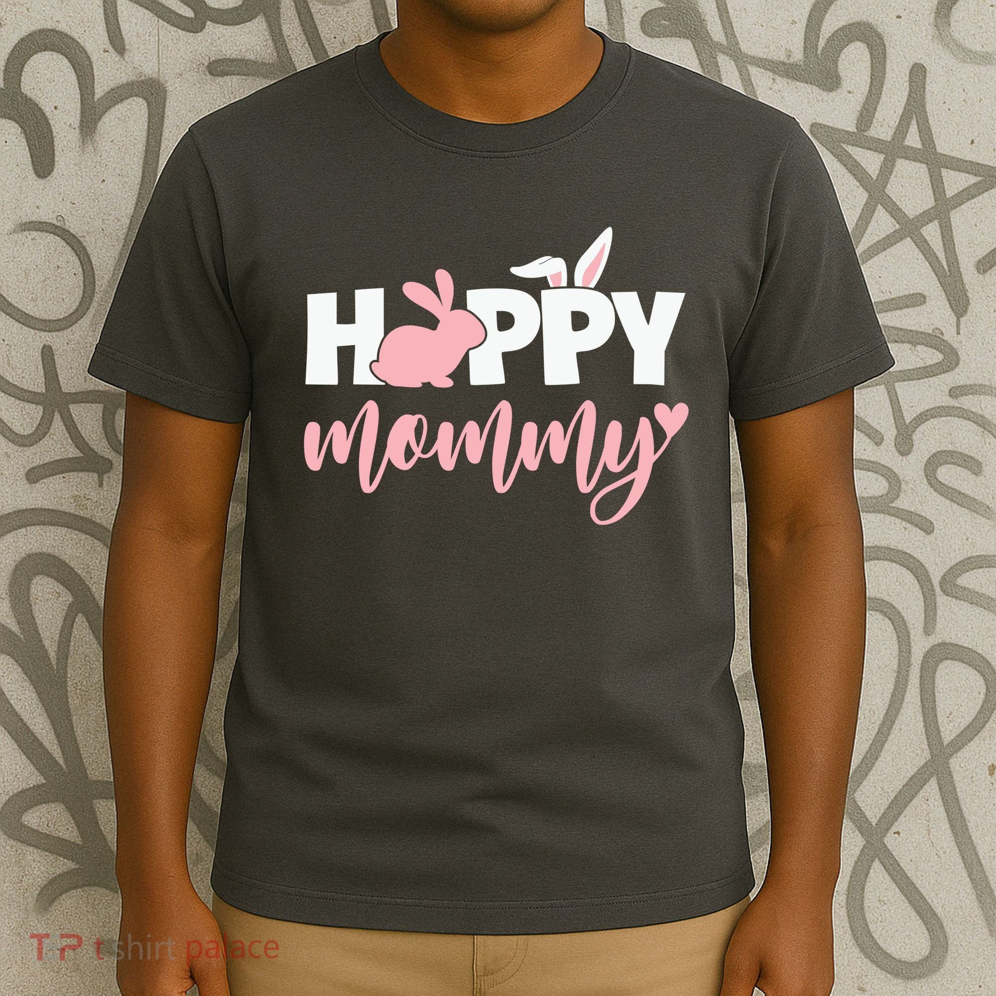 Happy Mommy Bunny Cute Holiday T-Shirt