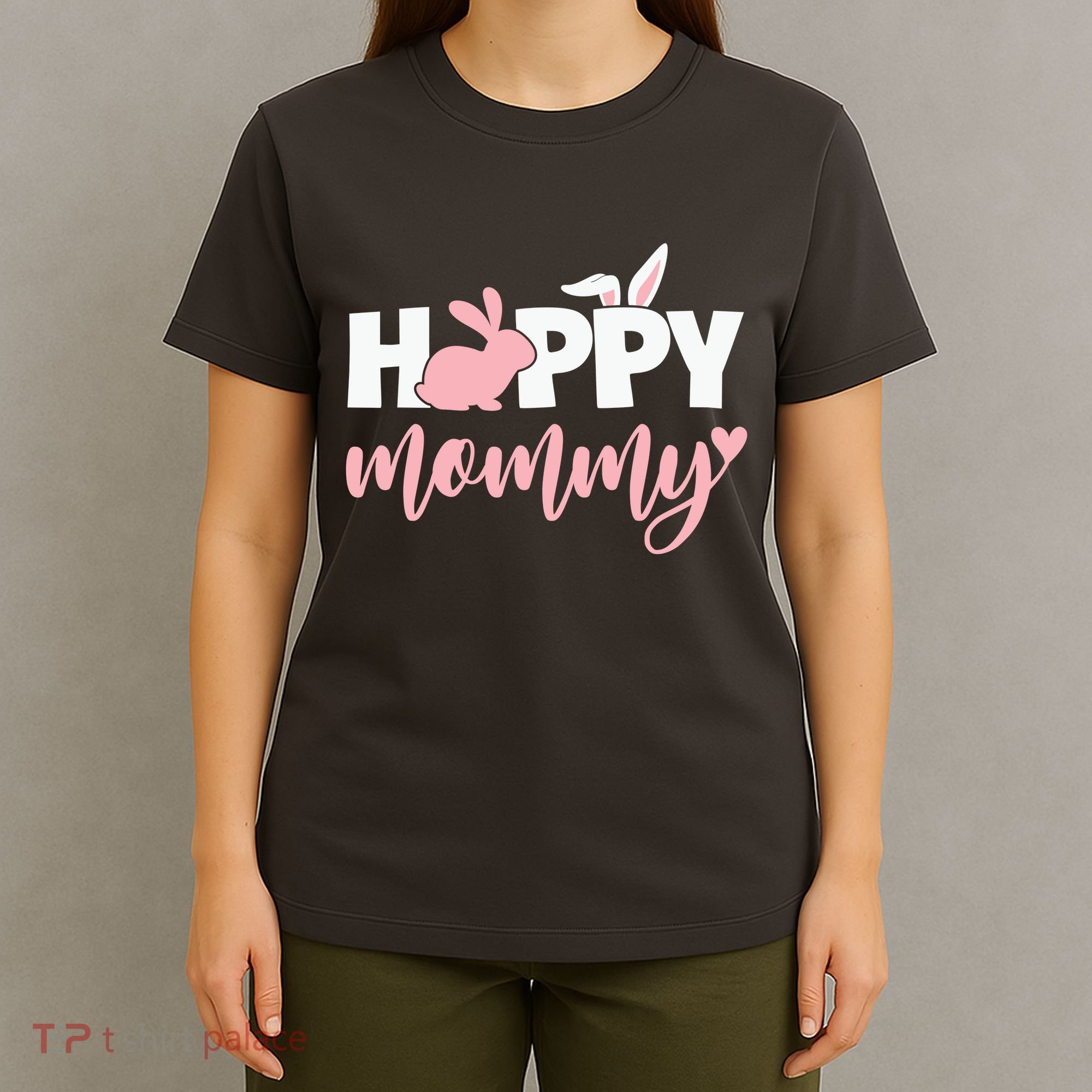 Happy Mommy Bunny Cute Holiday T-Shirt