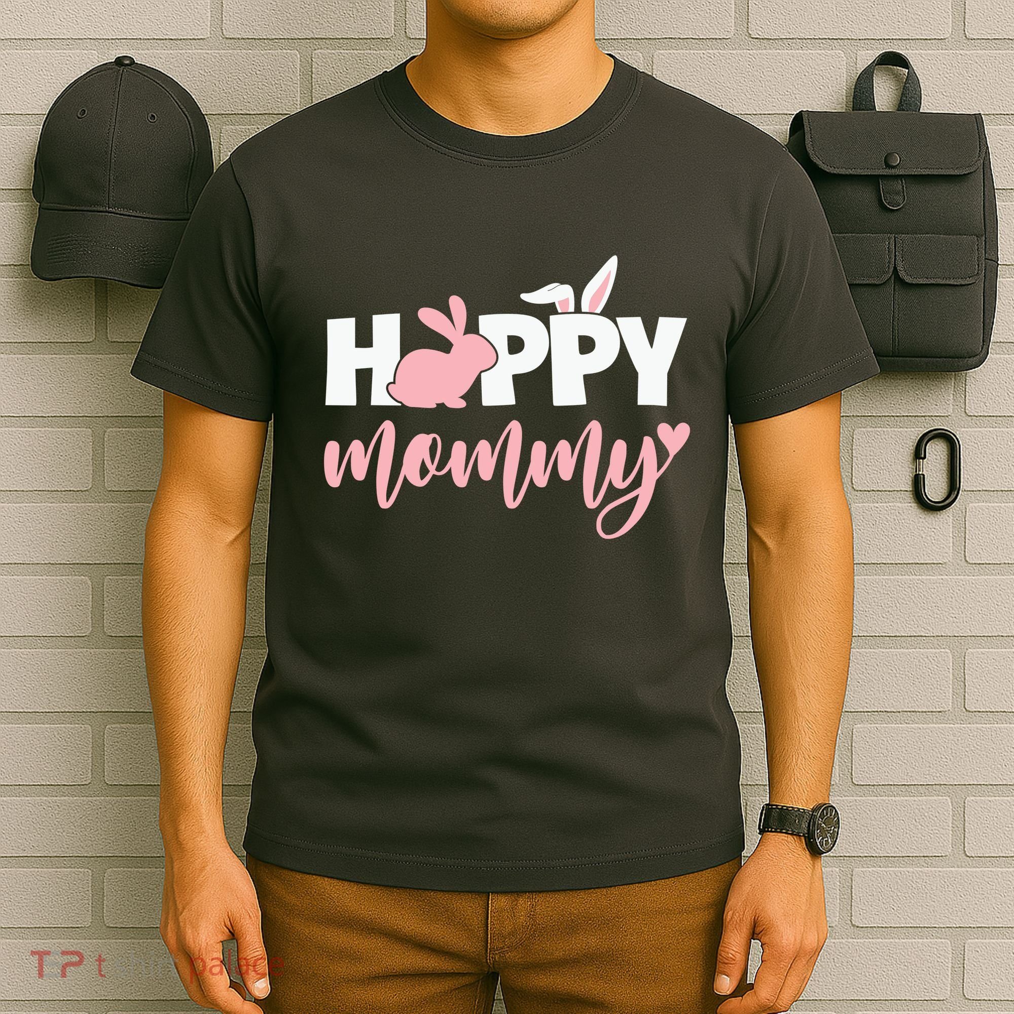 Happy Mommy Bunny Cute Holiday T-Shirt