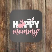 Happy Mommy Bunny Cute Holiday Coaster thumb 0