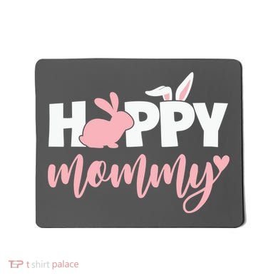 Happy Mommy Bunny Cute Holiday Mousepad