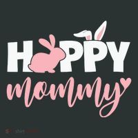 Happy Mommy Bunny Cute Holiday Mousepad thumb 1