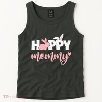 Happy Mommy Bunny Cute Holiday Tank Top thumb 2
