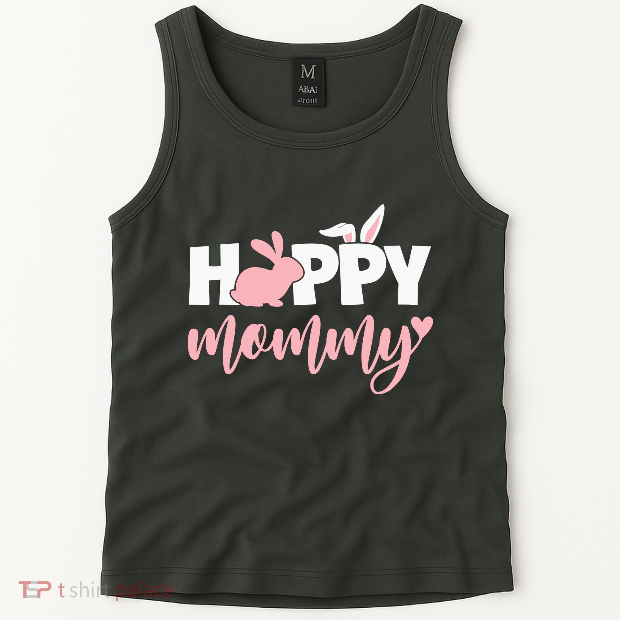 Happy Mommy Bunny Cute Holiday Tank Top
