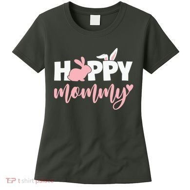 Happy Mommy Bunny Cute Holiday Women's T-Shirt