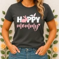 Happy Mommy Bunny Cute Holiday Women's T-Shirt thumb 2