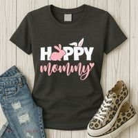 Happy Mommy Bunny Cute Holiday Women's T-Shirt thumb 3