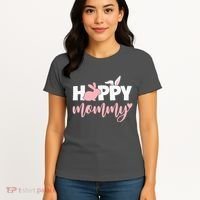 Happy Mommy Bunny Cute Holiday Women's T-Shirt thumb 4
