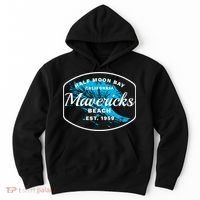 Half Moon Bay Mavericks Beach Surfing Gift Travel Gift Hoodie thumb 0