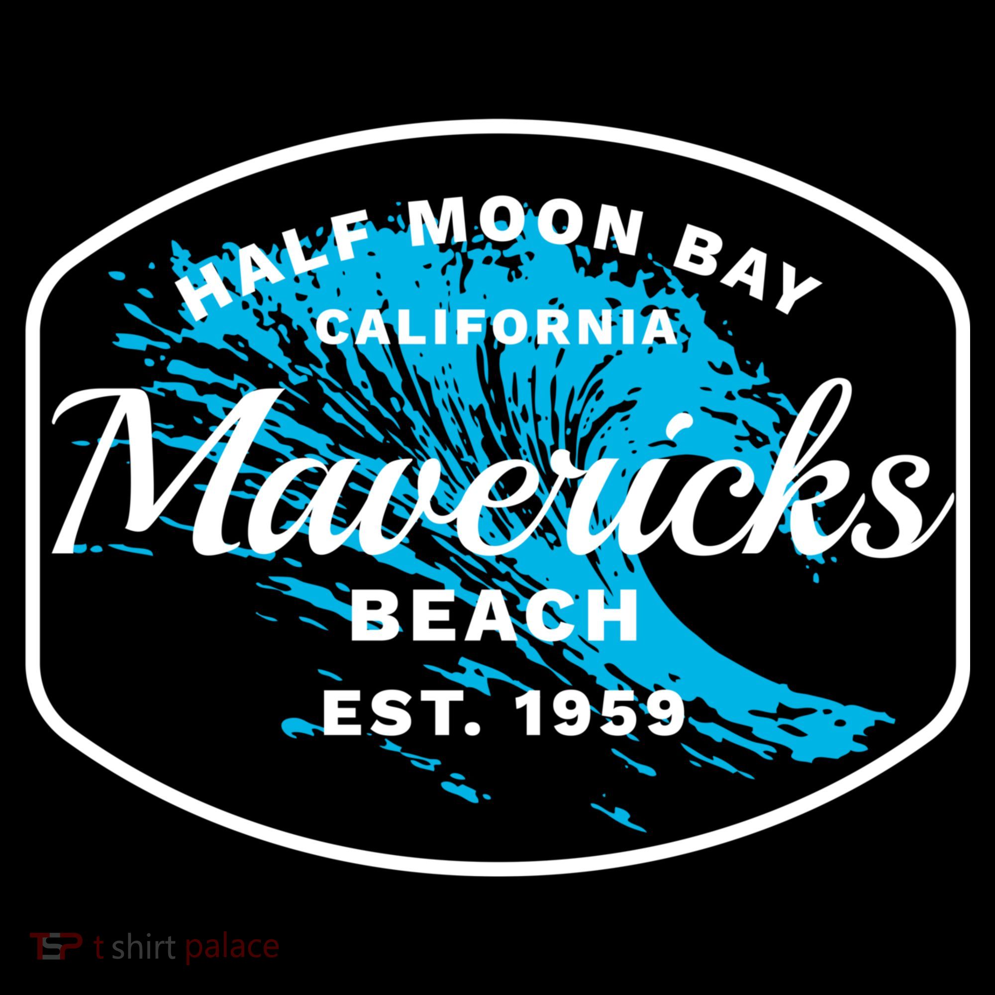 Half Moon Bay Mavericks Beach Surfing Gift Travel Gift Women's Hoodie
