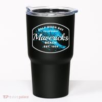 Half Moon Bay Mavericks Beach Surfing Gift Travel Gift Tumbler thumb 0