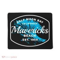 Half Moon Bay Mavericks Beach Surfing Gift Travel Gift Mousepad thumb 0