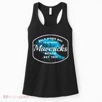 Half Moon Bay Mavericks Beach Surfing Gift Travel Gift Women's Tank Top thumb 0
