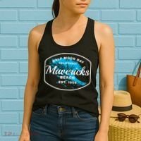 Half Moon Bay Mavericks Beach Surfing Gift Travel Gift Women's Tank Top thumb 2