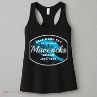 Half Moon Bay Mavericks Beach Surfing Gift Travel Gift Women's Tank Top thumb 3
