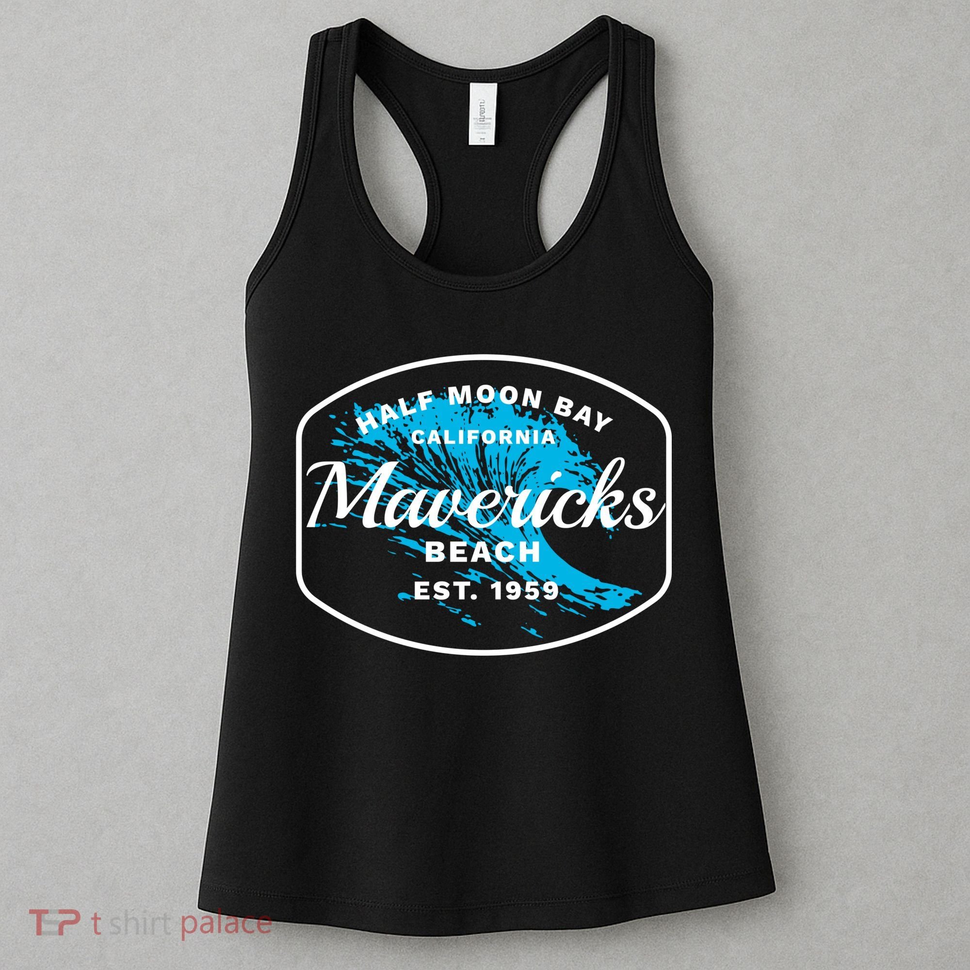 Half Moon Bay Mavericks Beach Surfing Gift Travel Gift Women's Tank Top