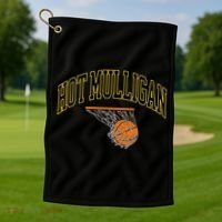Hot Mulligan Basketball Golf Towel thumb 1