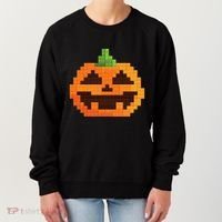 Halloween Master Builder Pumpkin Building Blocks Bricks Women's Sweatshirt thumb 0