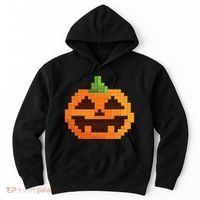 Halloween Master Builder Pumpkin Building Blocks Bricks Hoodie thumb 0